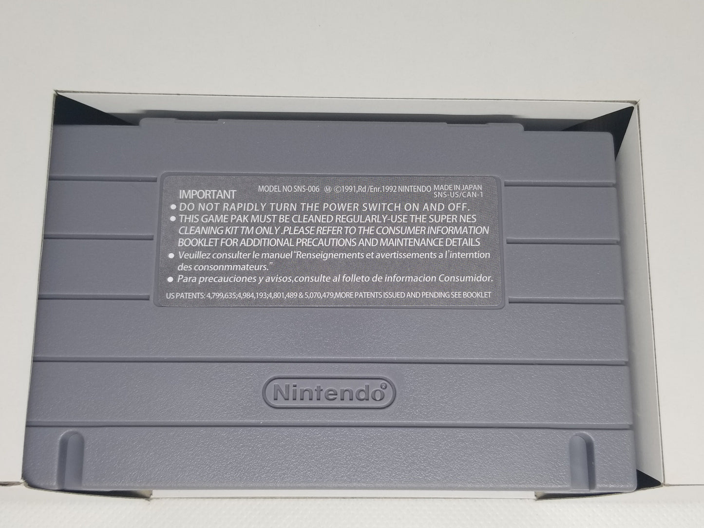 Chrono Trigger US Version Cart and Box Snes Tested and Working