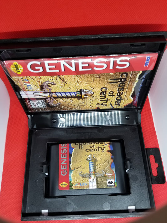 Crusader of Centy Box, Cart, and Manual Sega Genesis Tested and Working