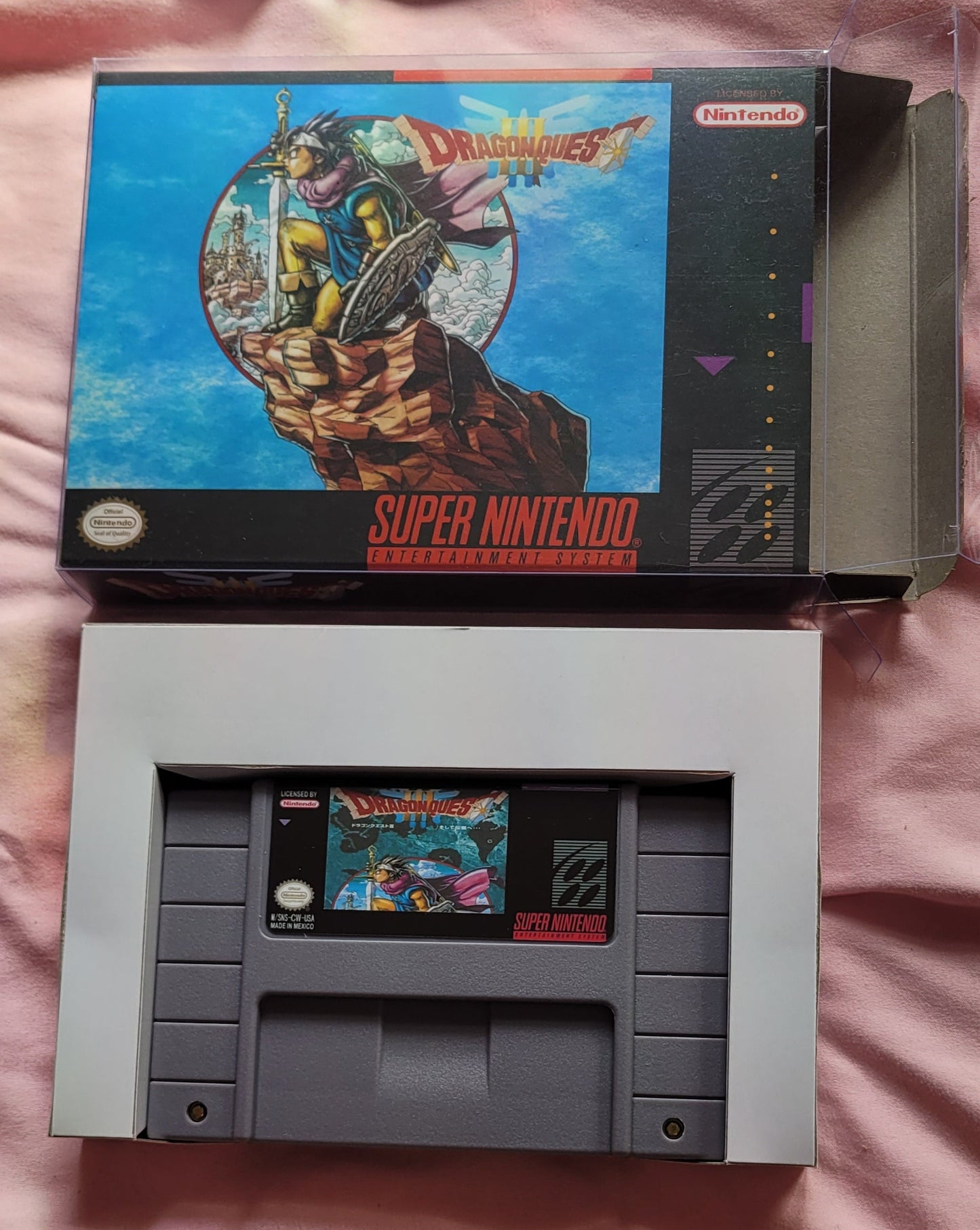 Dragon Quest 3 for SNES: NTSC Cartridge