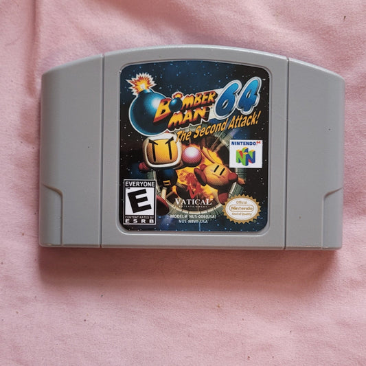 Bomber Man The Second Attack! - N64 Cartridge - US Region