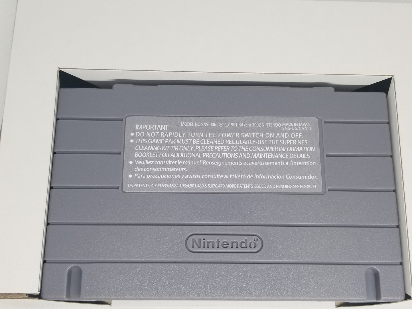Harvest Moon US Version Cart and Box Snes Tested and Working