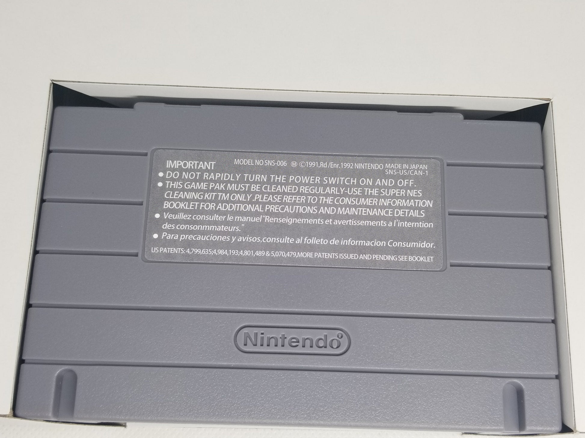 AeroFighters US Version Cart and Box Snes Tested and Working