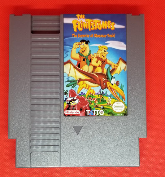 The Flintstones The Surprise at Dinosaur Peak! Cart Only NES